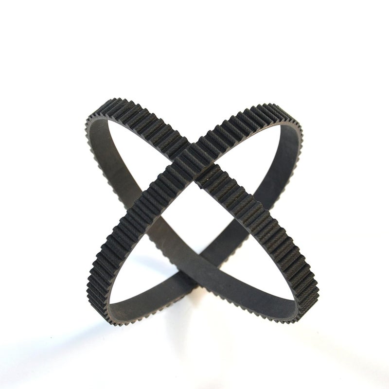 RobotDigg 575-5M-15 Endless HTD5M Belt 575mm Length 115 Teeth 5M Synchronous Belt 5mm Pitch 15mm Width HTD5M Closed Loop Timing Belt Pack of 2pcs - Image 3